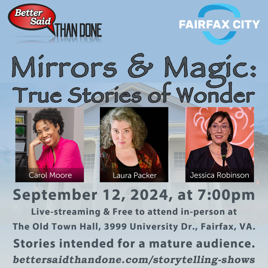 Mirrors and Magic: True Stories of Wonder Storytelling Show