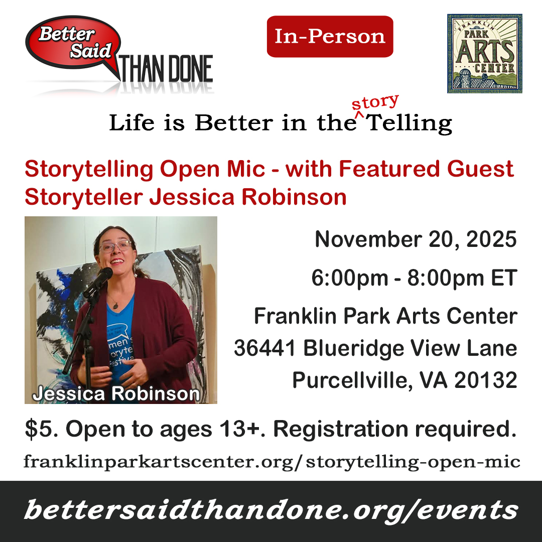 Storytelling Open Mic