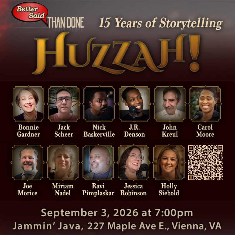 Huzzah – 15 years of storytelling